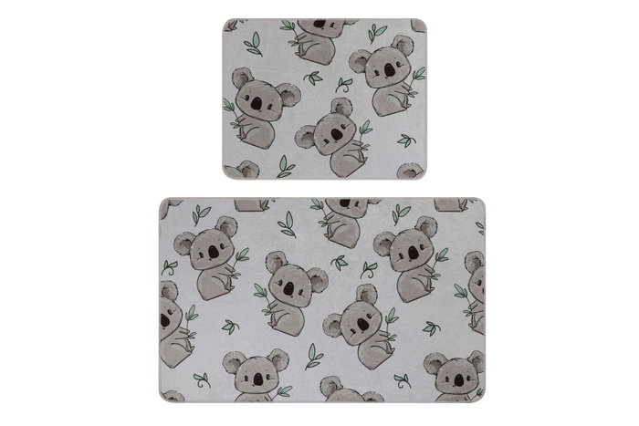 Mijölnir Juego de alfombras de baño Koala - Ecru